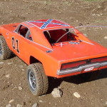 Look at the hpi wheels and tamiya tires  too big